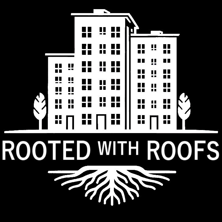 Rooted With Roofs Logo
